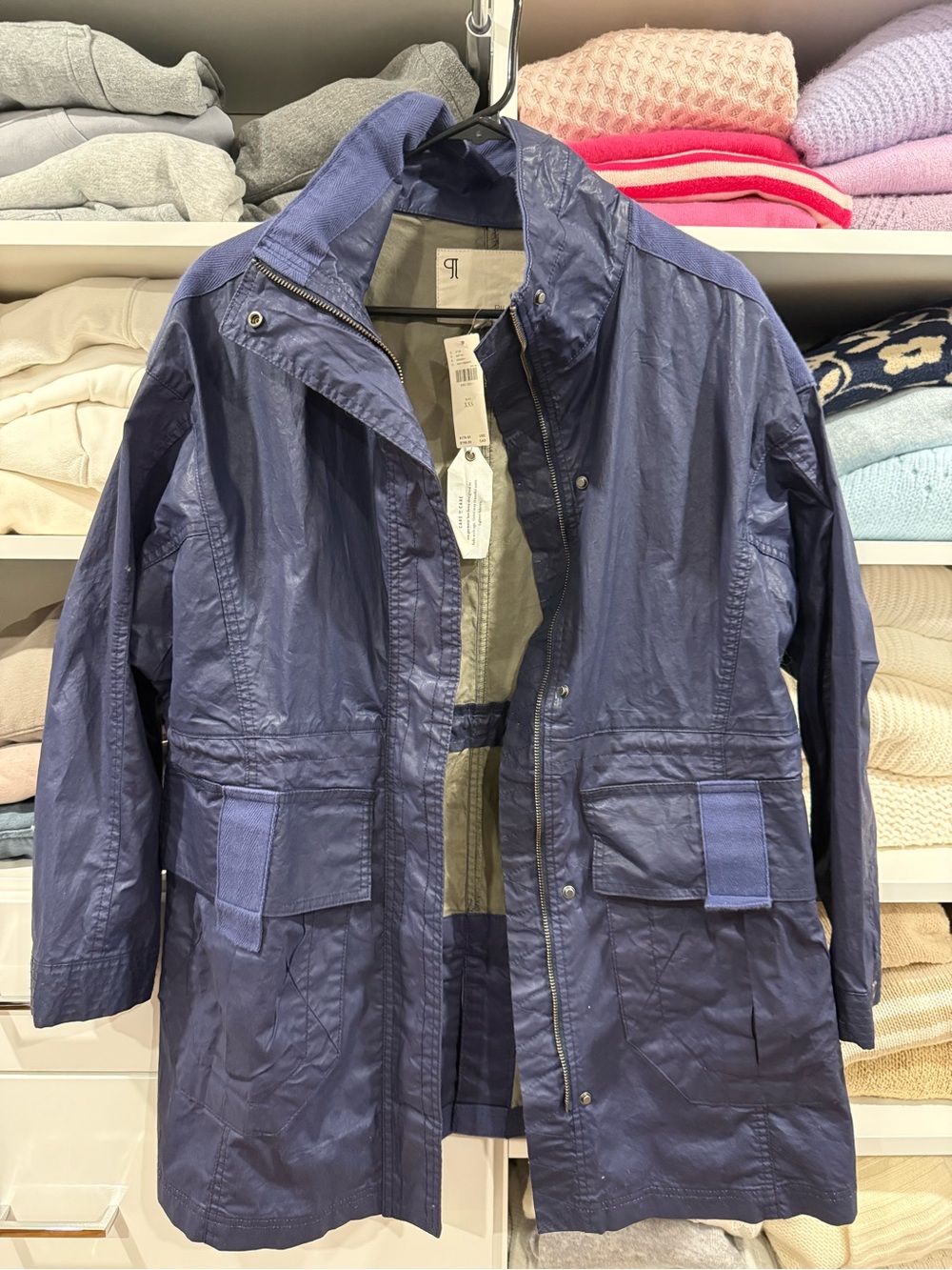Pilcro wax coat